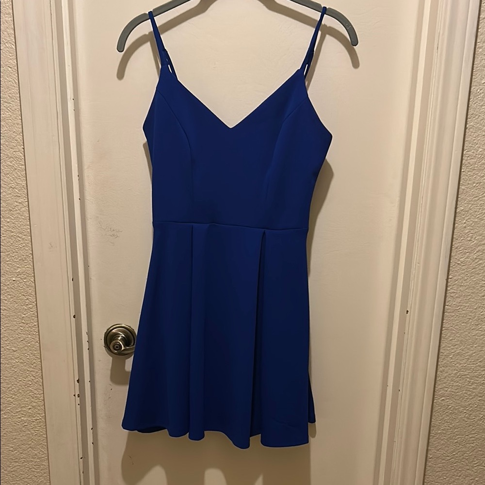 B Darlin Royal Blue Dress